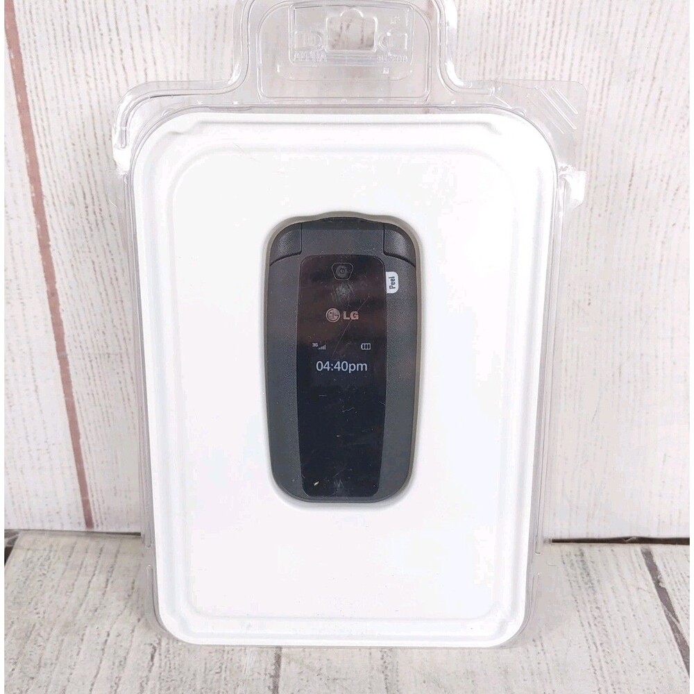TRACFONE LG 440G Flip Phone - 3G 1.3MP Camera New - Dumb Phone - SEALED Y2K
